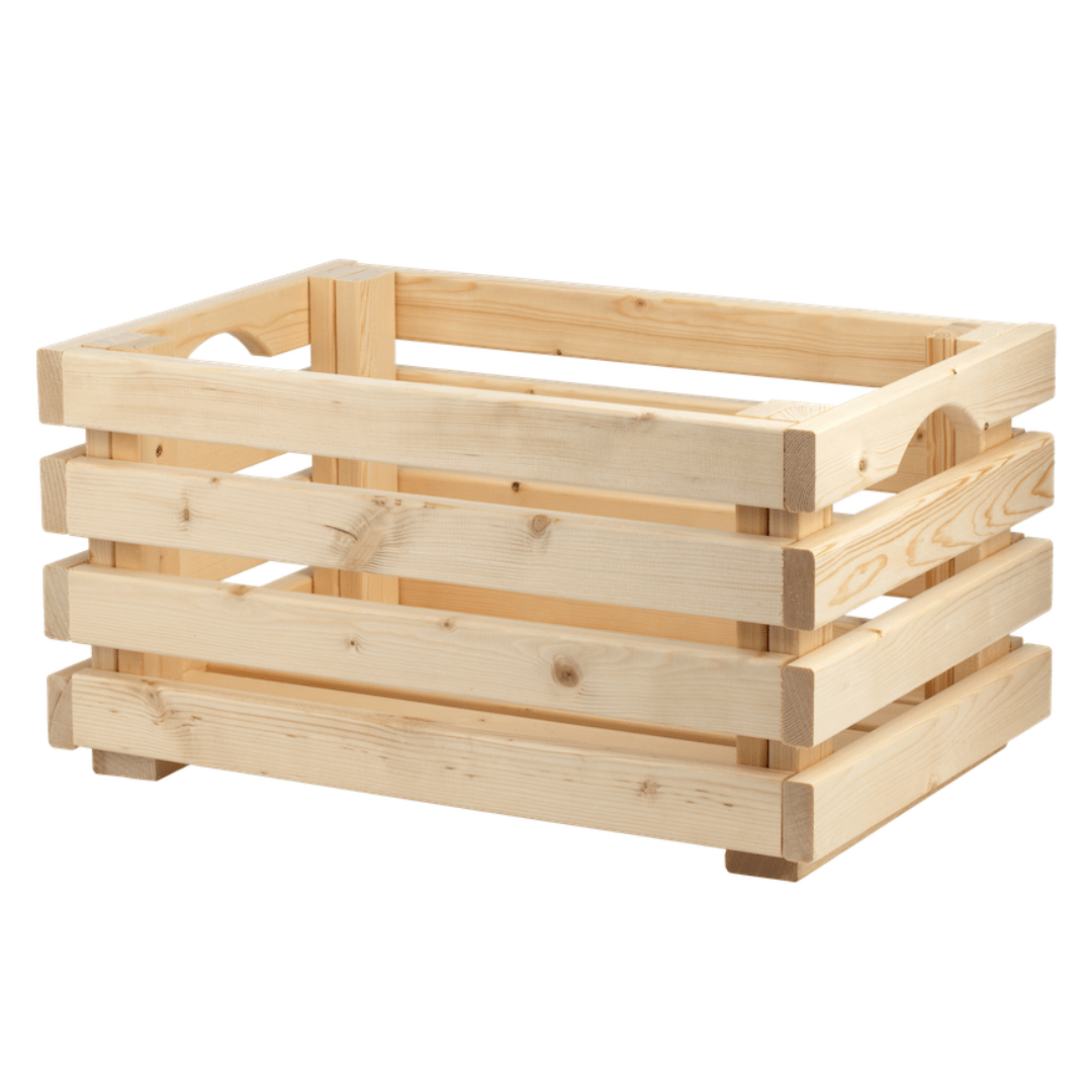 Crate Box with Slats.