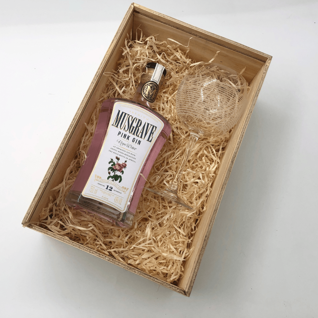 Gin Box Wooden.